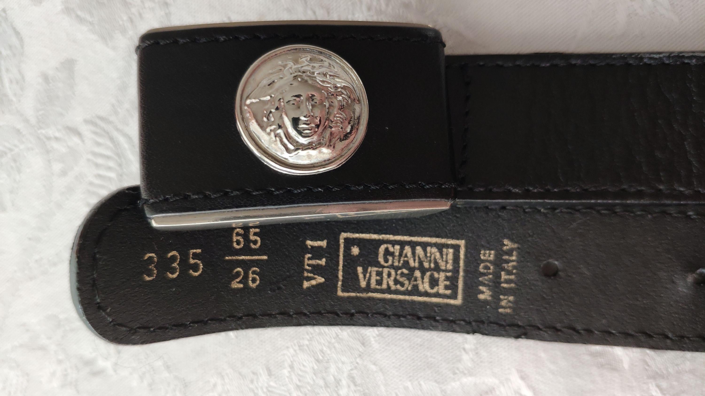 Gianni Versace vintage leather belt