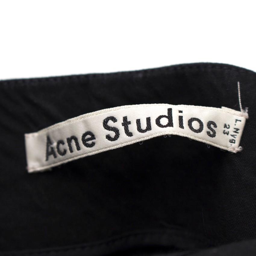 Acne Studios High-Rise Stretch Skinny Trousers