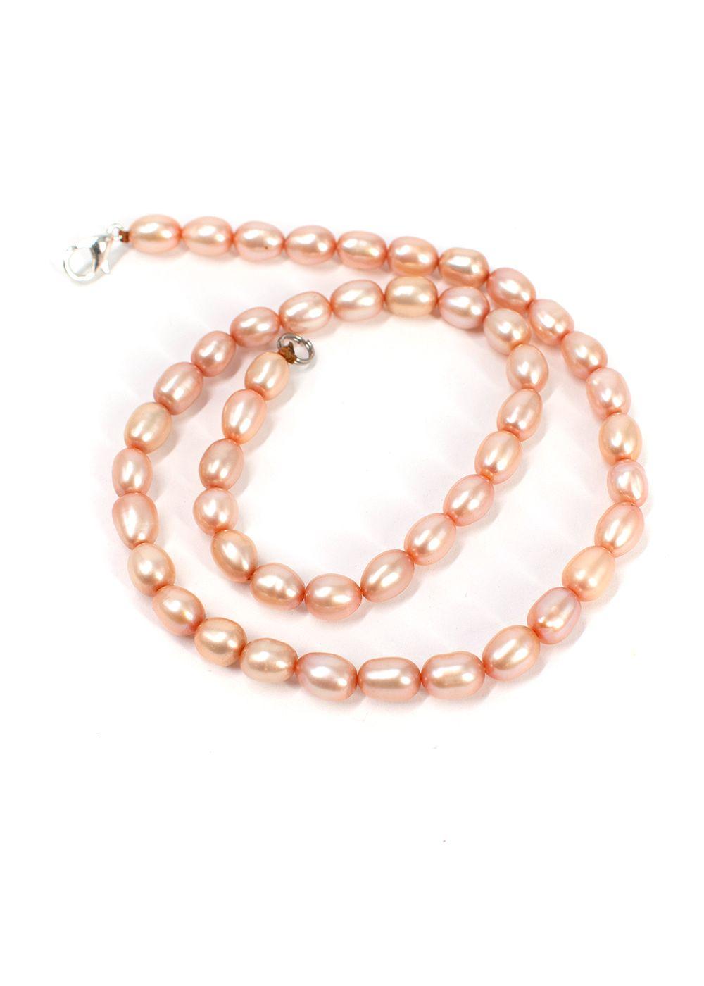Bespoke Pink Freshwater Pearl Necklace