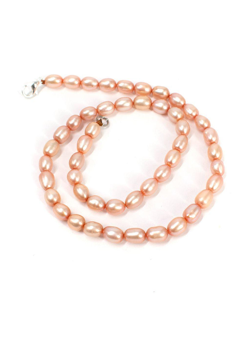 Bespoke Pink Freshwater Pearl Necklace