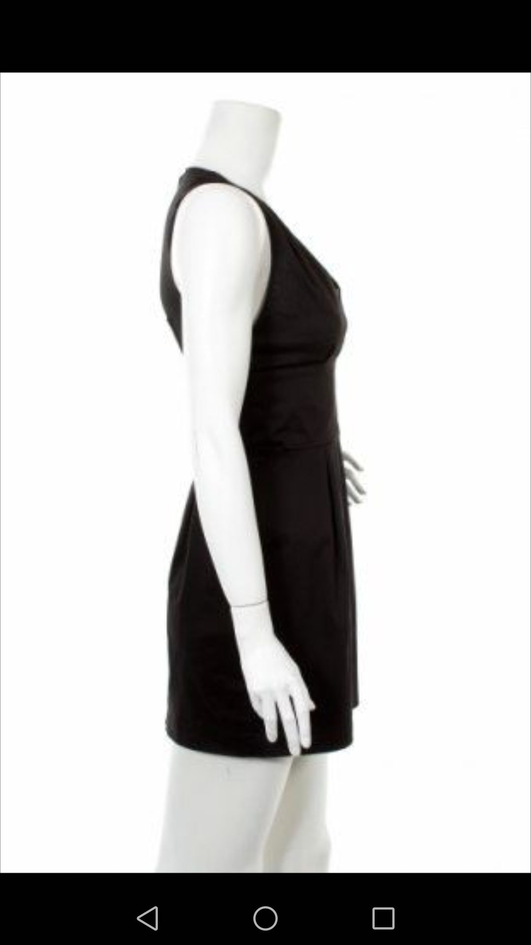 Pierre Balmain Black Mini Dress