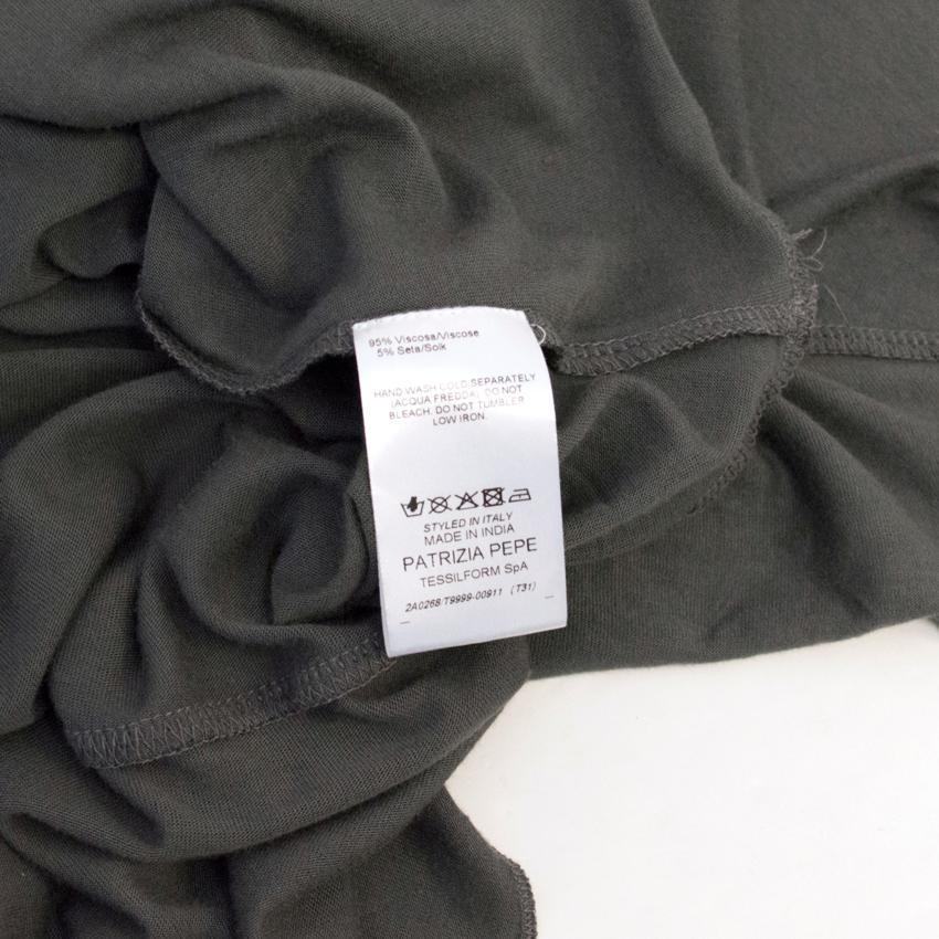 Patrizia Pepe Dark Grey Dress
