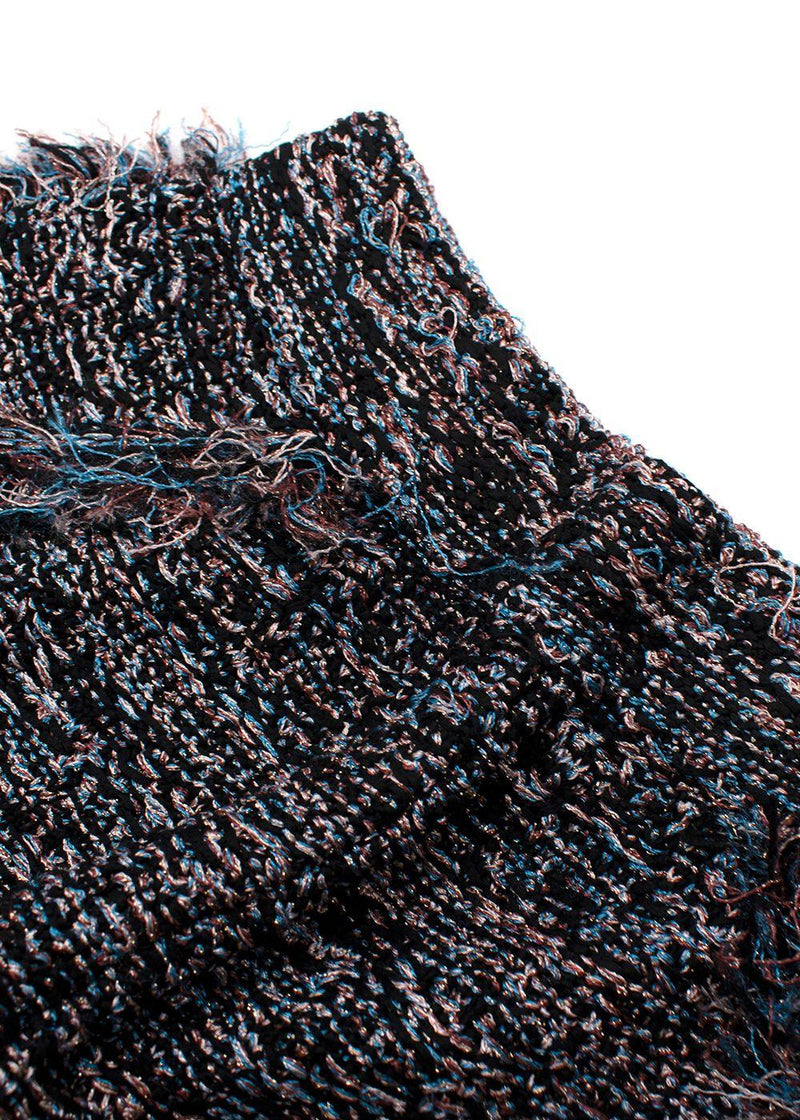 Missoni Black Metallic Soft Tweed  Shorts