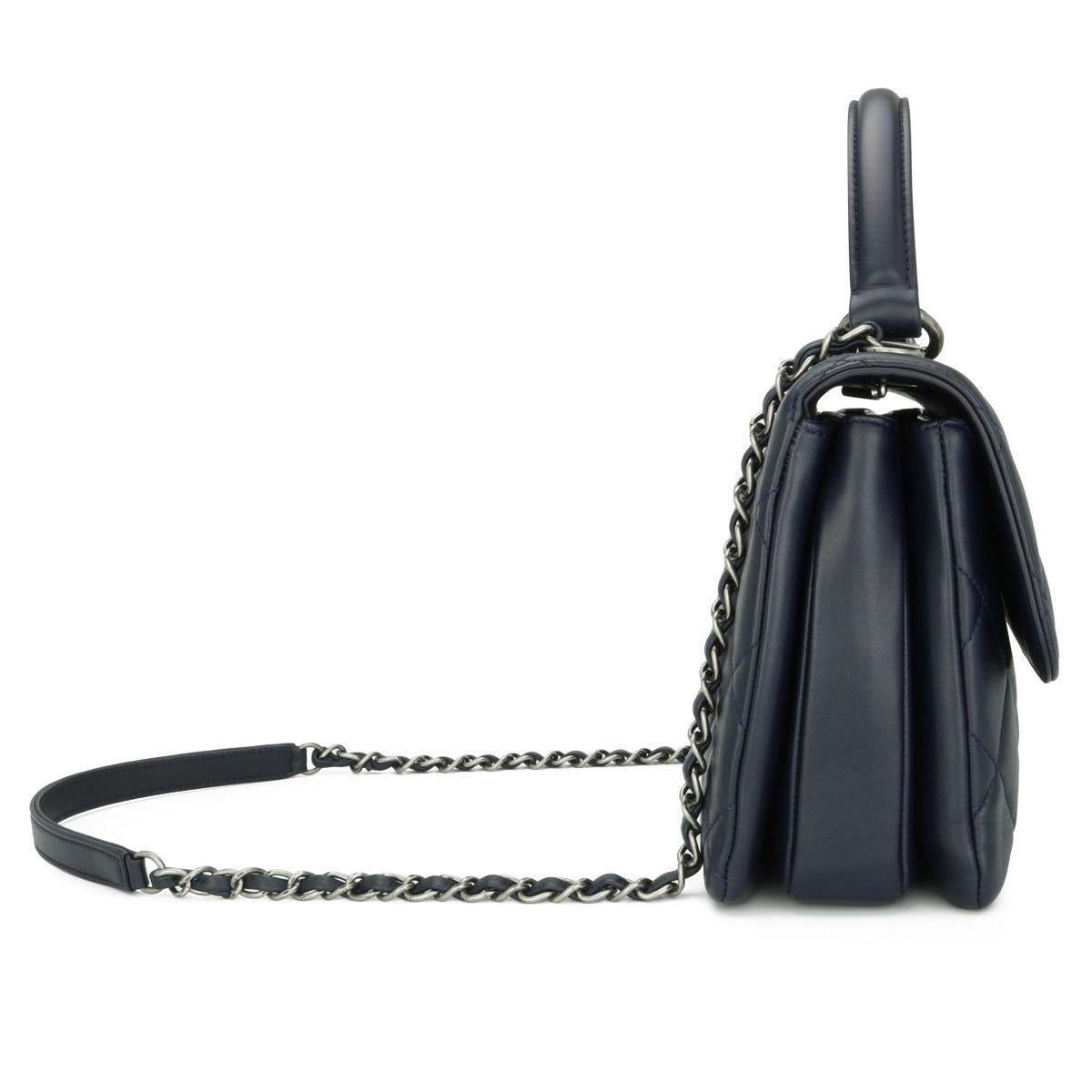 Chanel Midnight Blue Small Trendy CC Single Flap Bag