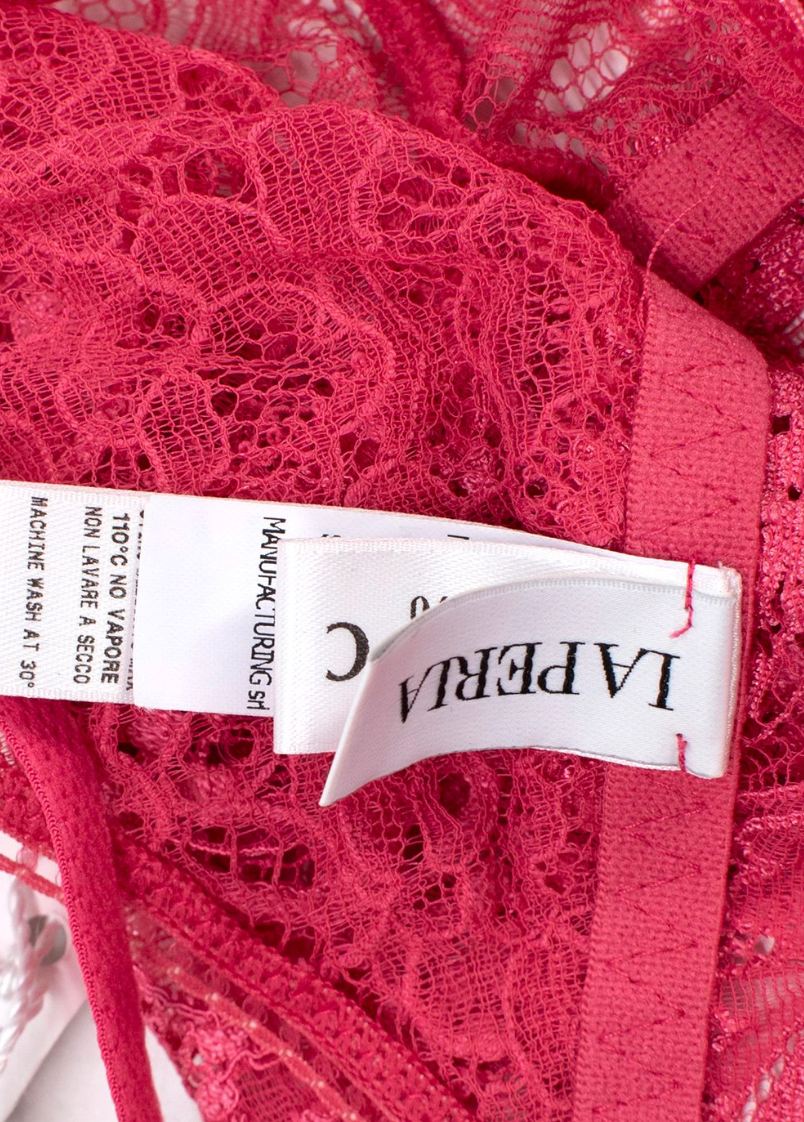 La Perla Pink Lace Bralette (32C)