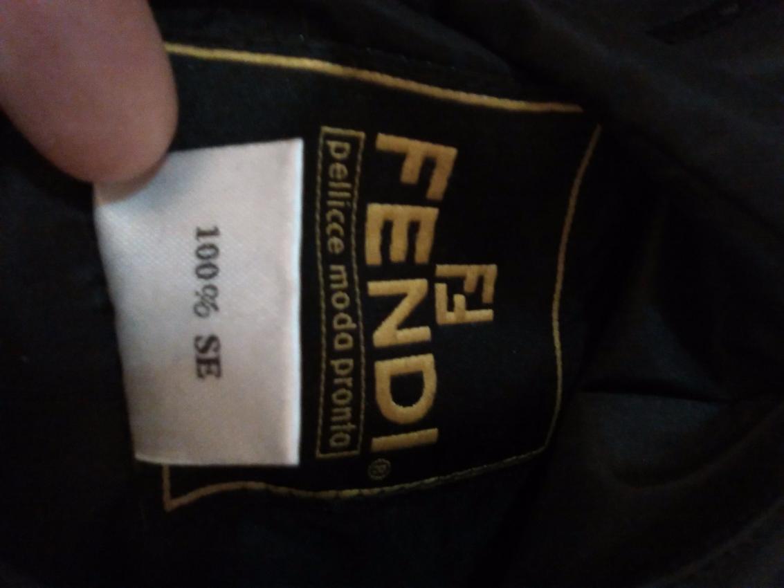 Fendi wild Mink Reversible Fur coat