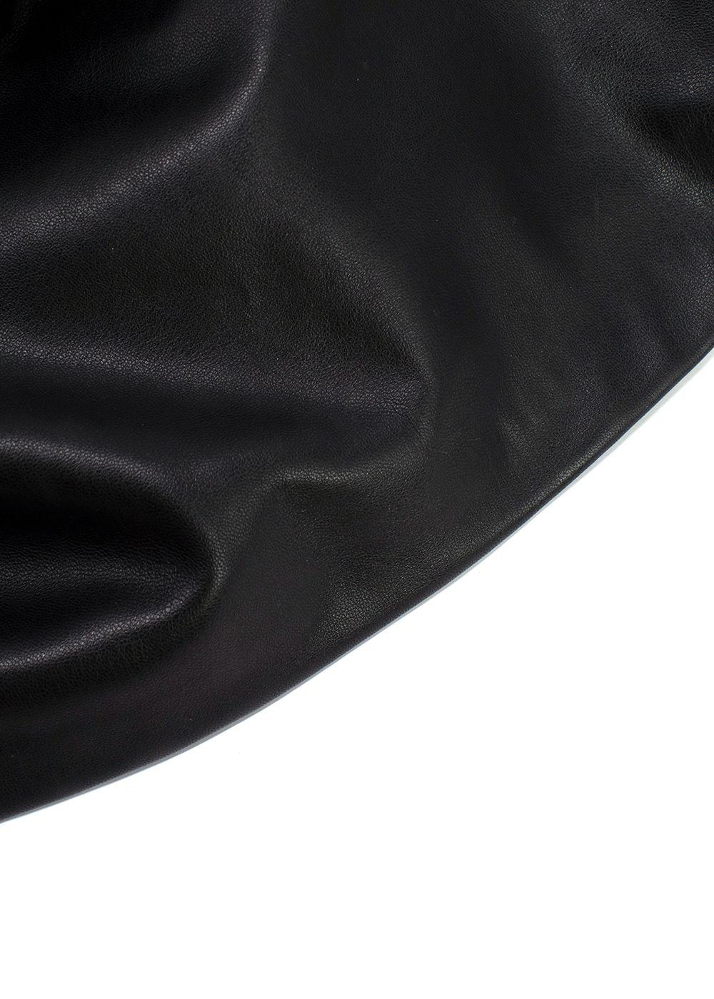 De La Vali Connie Faux Leather Mini Dress