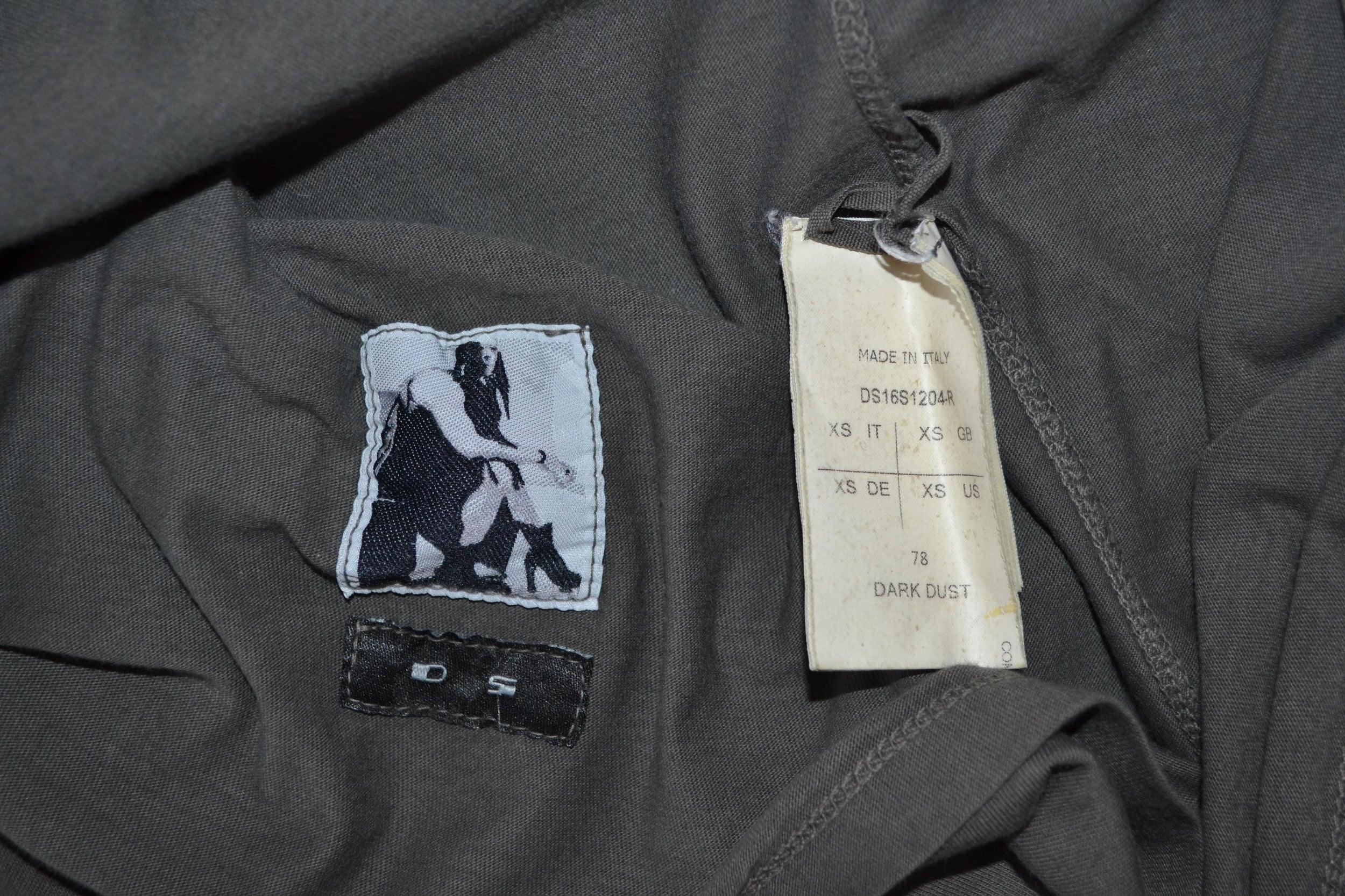 Rick Owens Brown Cotton Tank Top