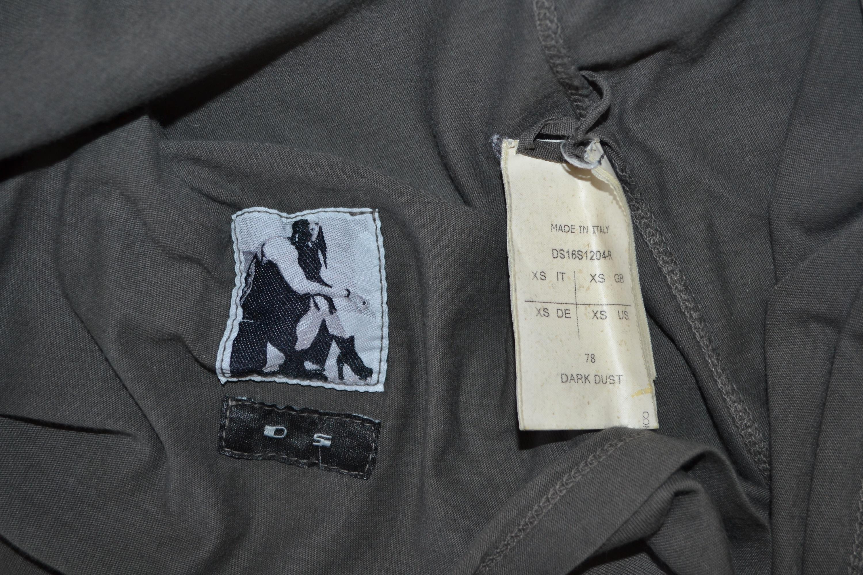 Rick Owens Brown Cotton Tank Top