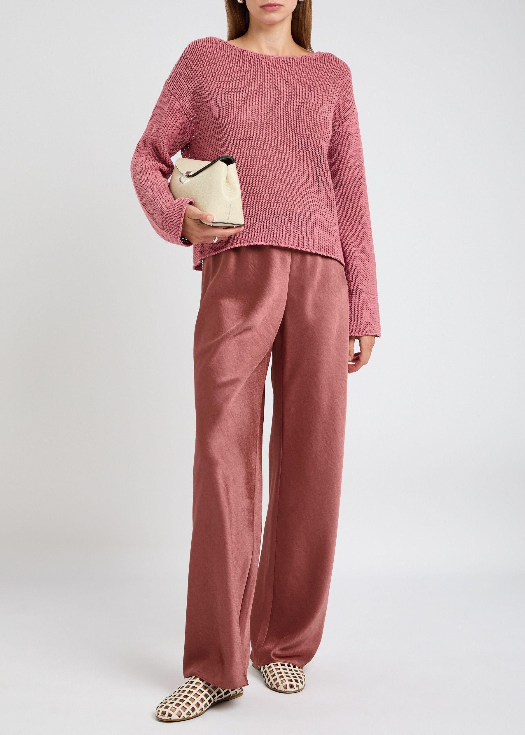 Vince Wide-leg Satin Trousers