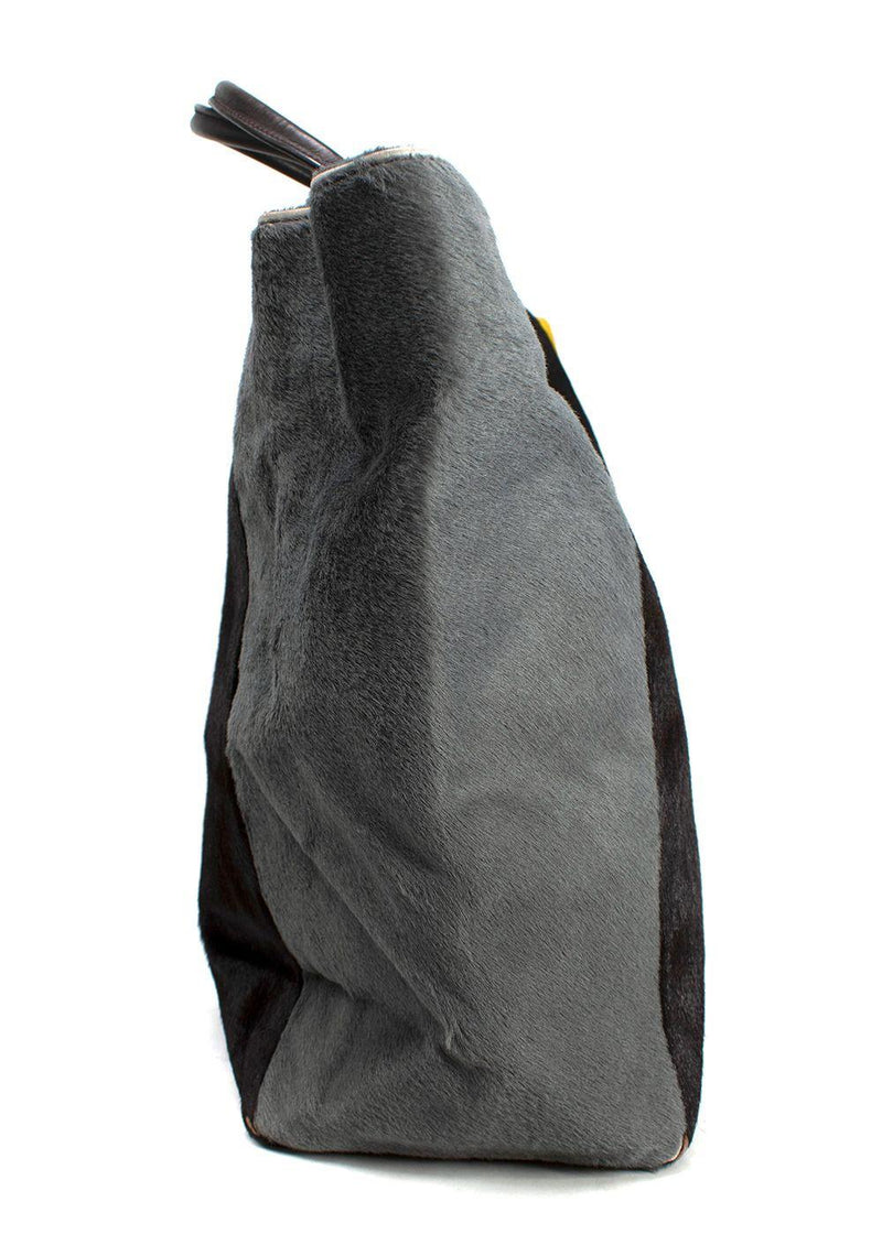 Fendi 2Jours Calf Hair Tote Bag