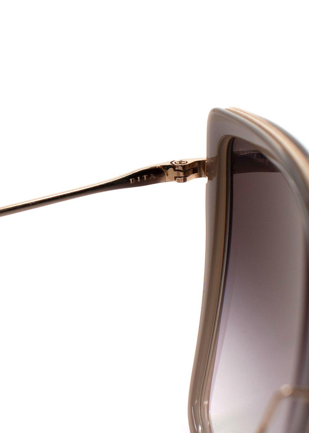 Dita Gray Sunbird Cat Eye Sunglasses