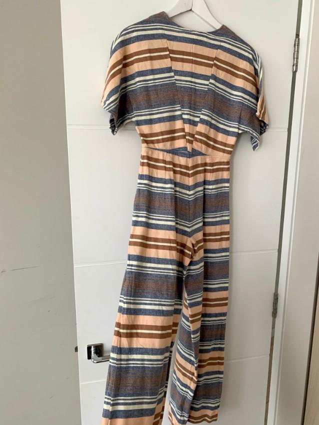 Solid & Striped Striped Jumpsuit