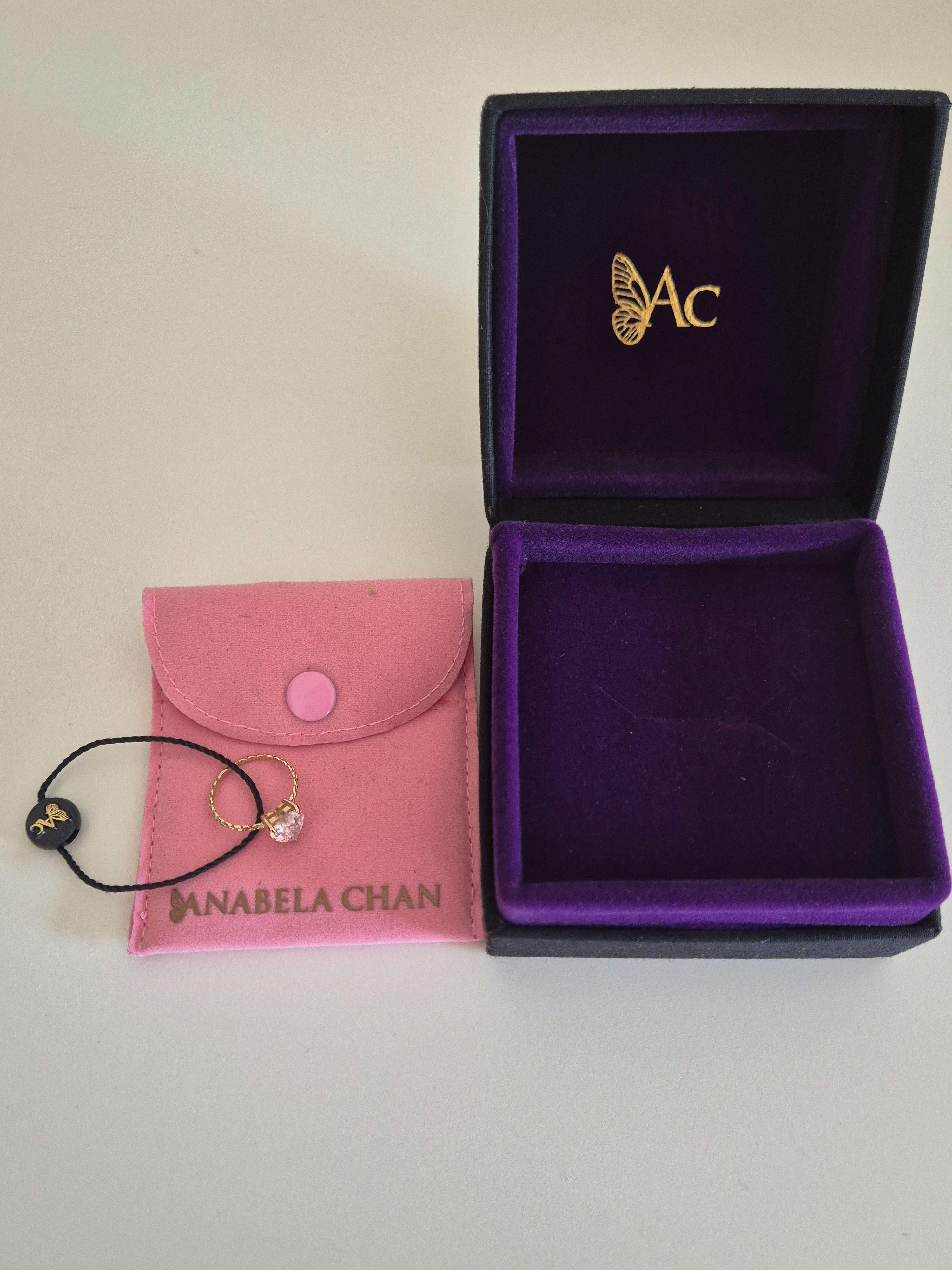 Anabela Chan Mini Lab Diamond Heart Ring