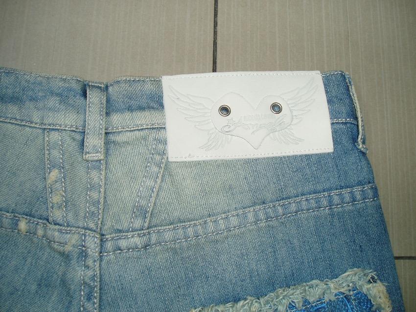 Roberto Cavalli Angles Denim Shorts