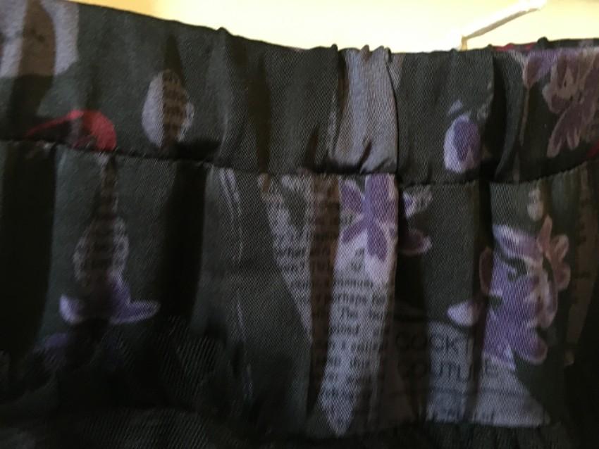 John Galliano Kids Chiffon Layered Printed Skirt