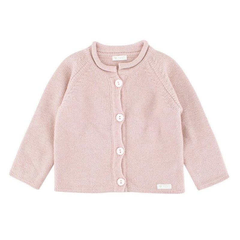 Nanan Girls 12M Pink Knit Cardigan