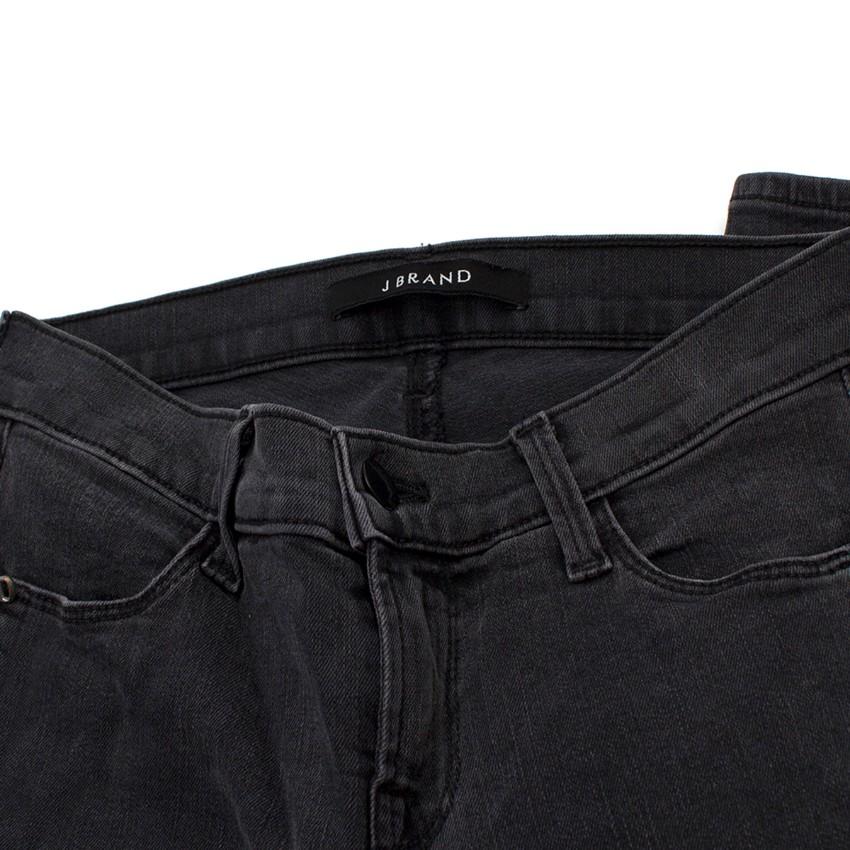 J Brand Grey High Rise Skinny Jeans
