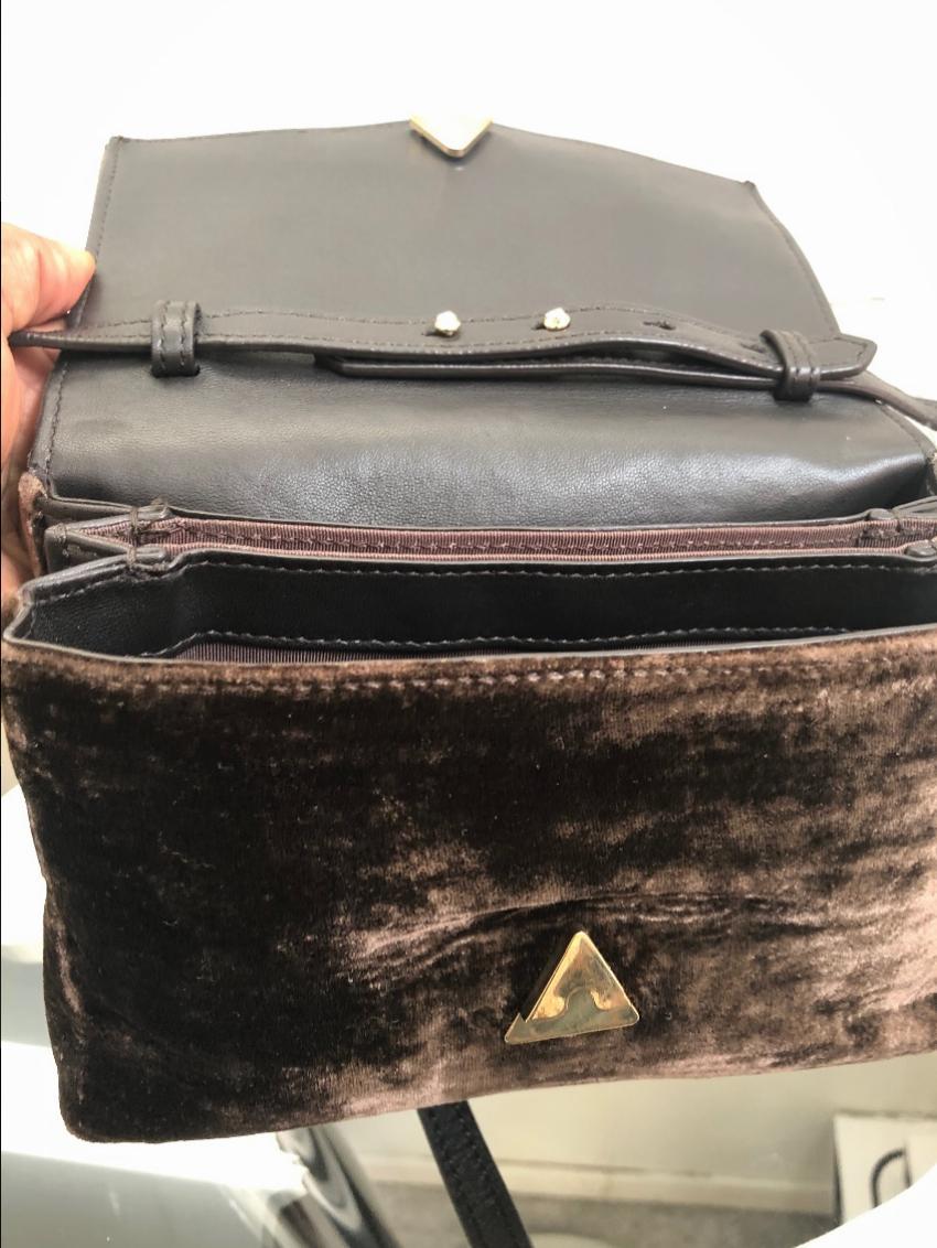 Eddie Borgo Boyd Vanity velvet cross-body bag
