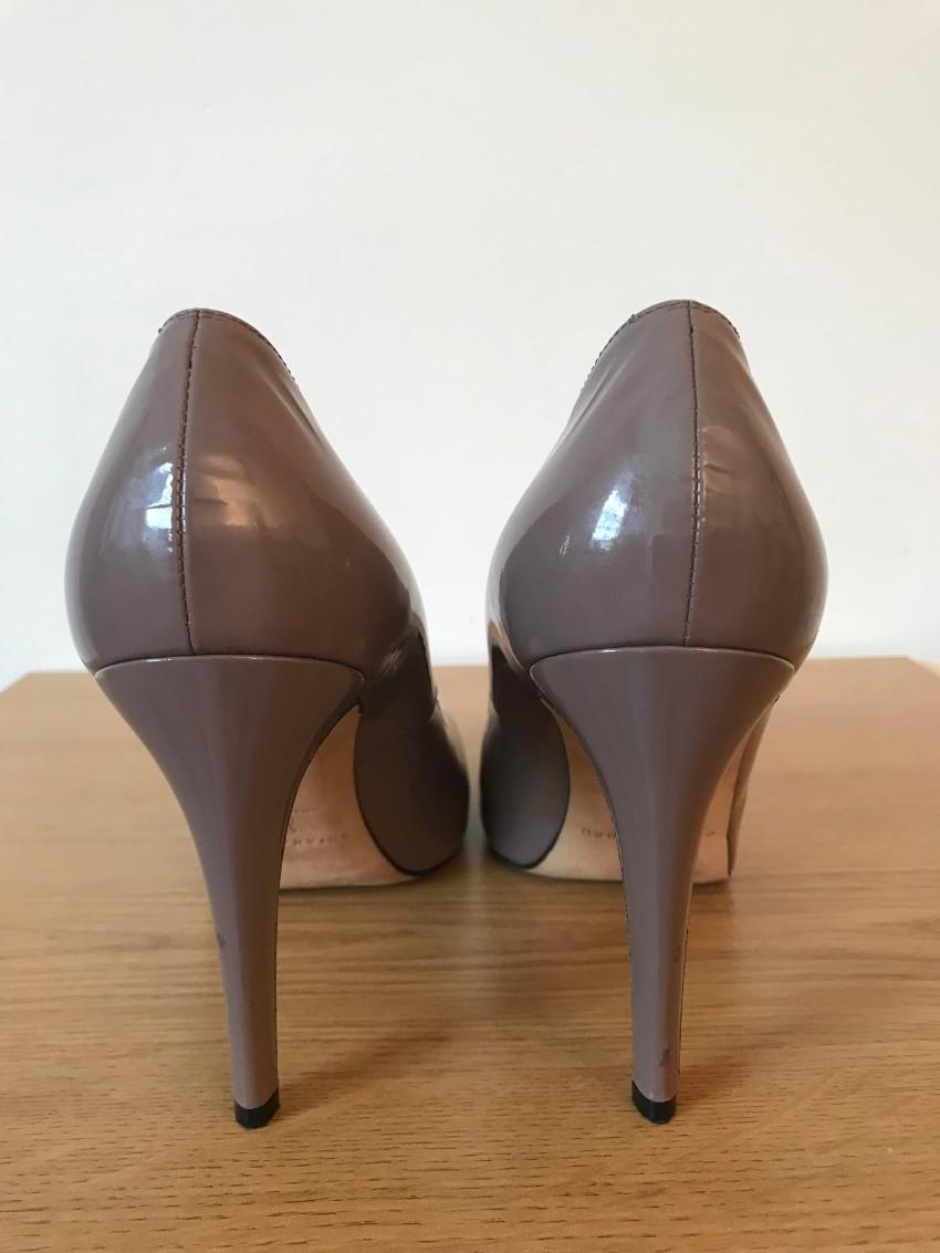 Brian Atwood patent leather pumps