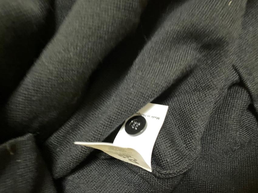 Moschino Cheap & Chic Black Wool Blend Cardigan