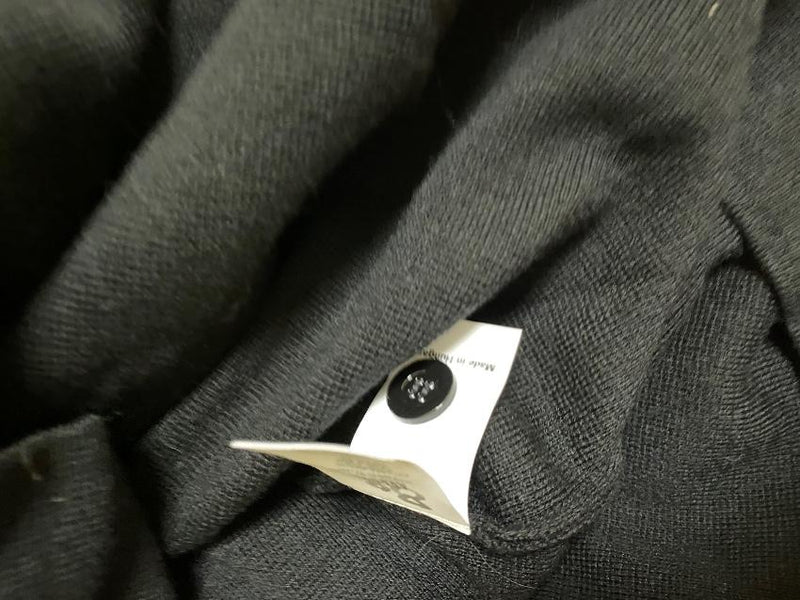 Moschino Cheap & Chic Black Wool Blend Cardigan