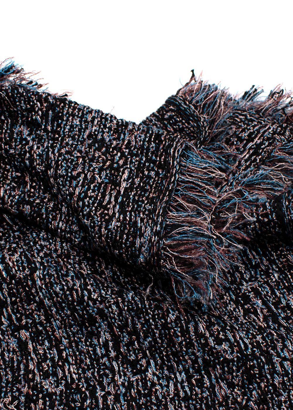 Missoni Black Metallic Soft Tweed  Shorts