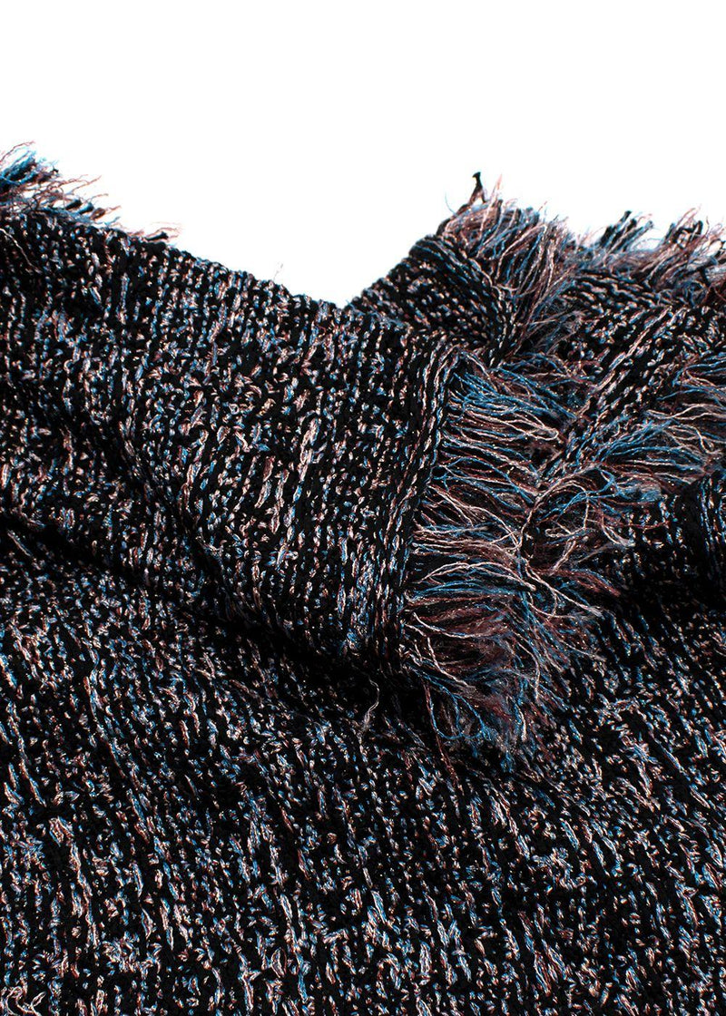 Missoni Black Metallic Soft Tweed  Shorts
