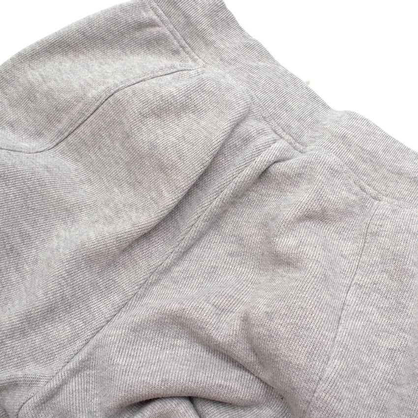 Champion Grey Cotton Logo Joggers
