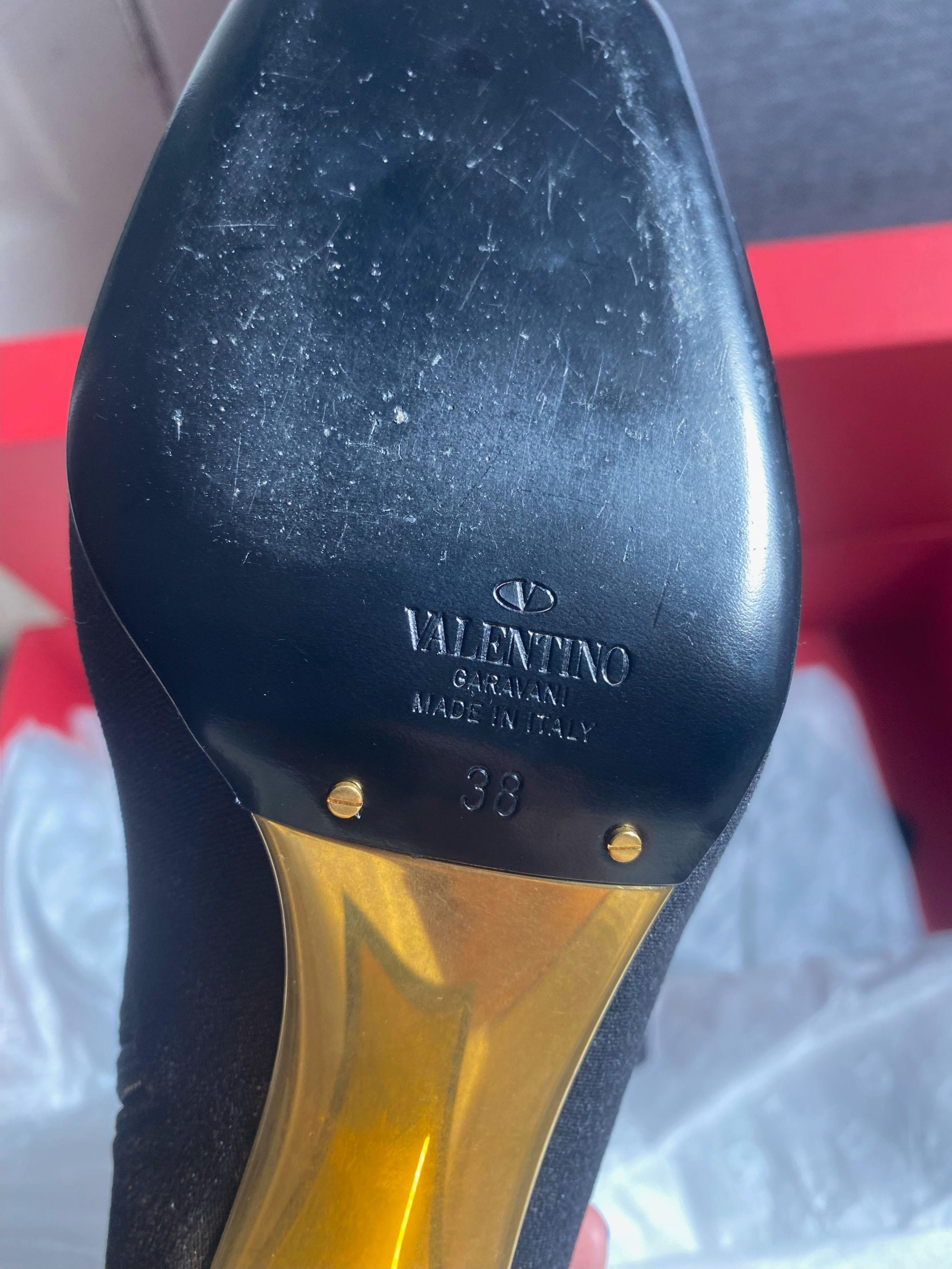 Golden Walk Over the Knee Black Stretch Boots