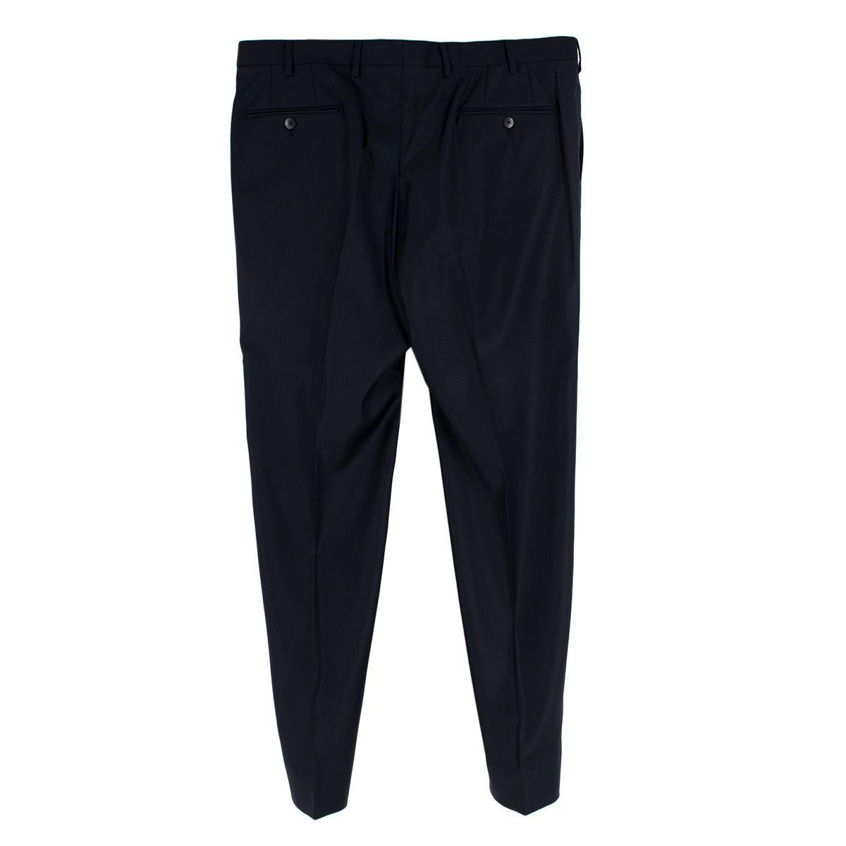 Dark Navy Fine Wool Suit