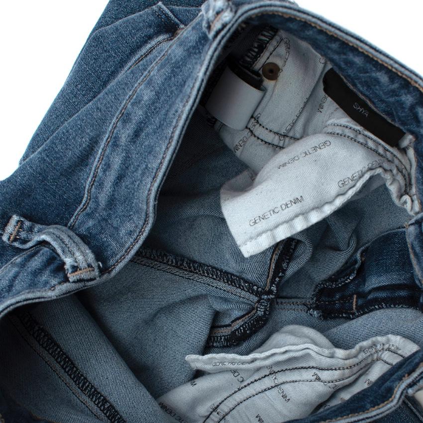 Genetic Blue Denim Skinny Fit Stretchy Jeans