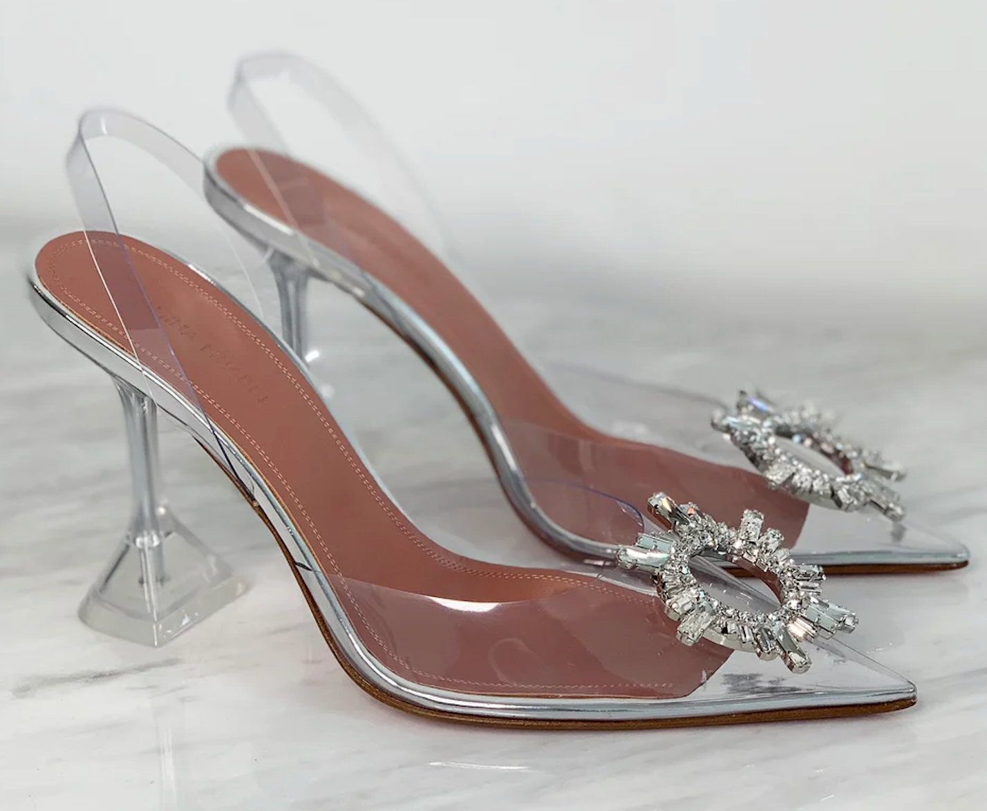 Amina Muaddi Begum PVC Pumps