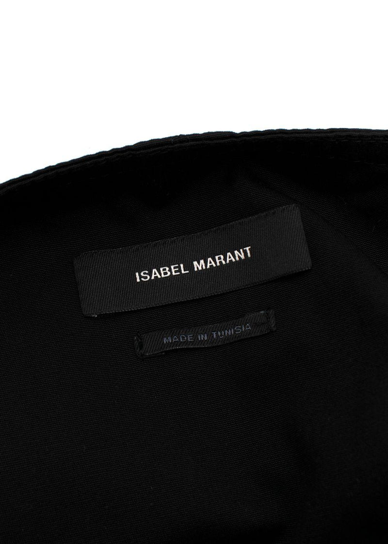 Black Zip-Front Cargo Skirt