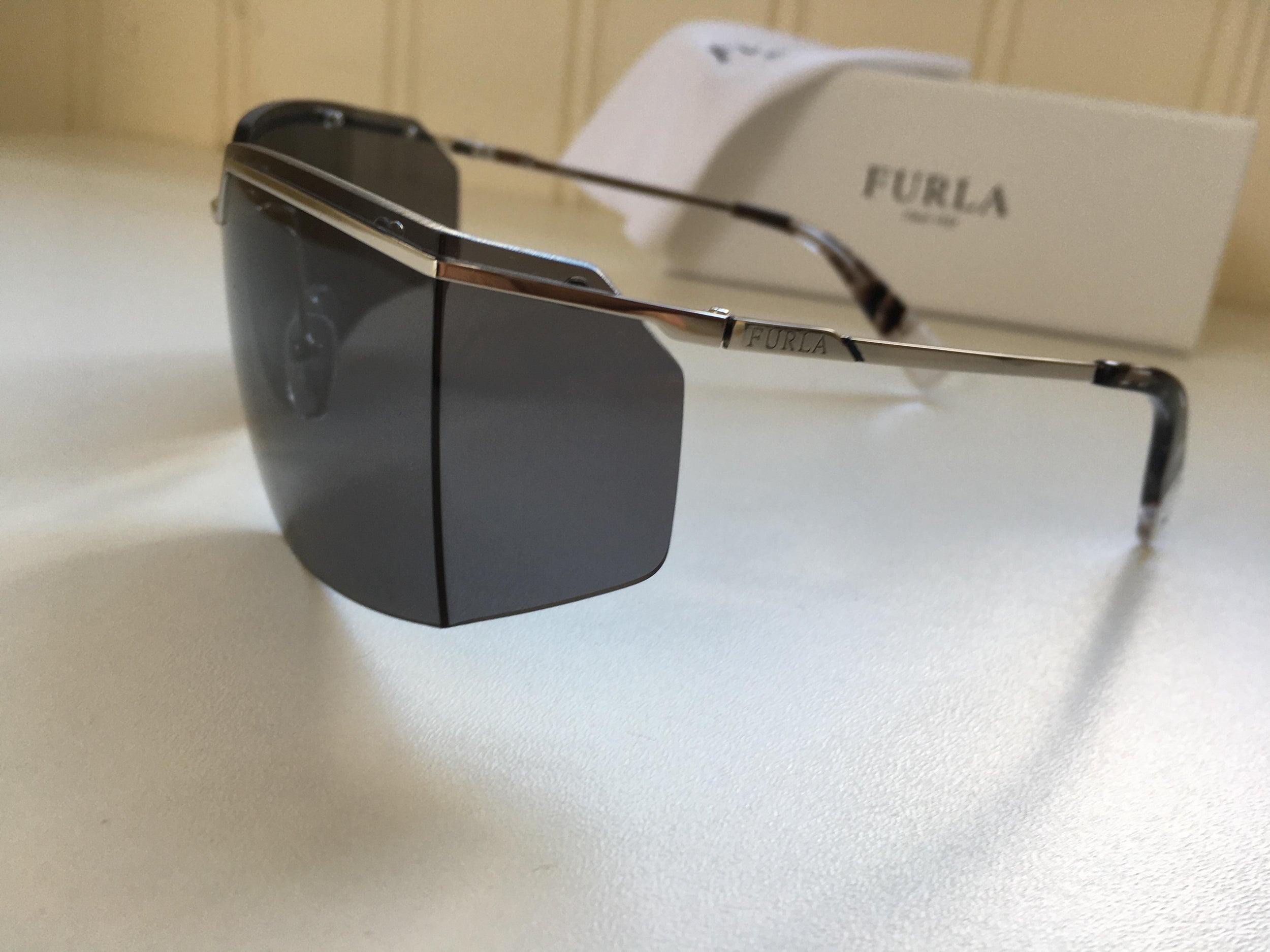 Furla De Rigo Rimless Shield Sunglasses