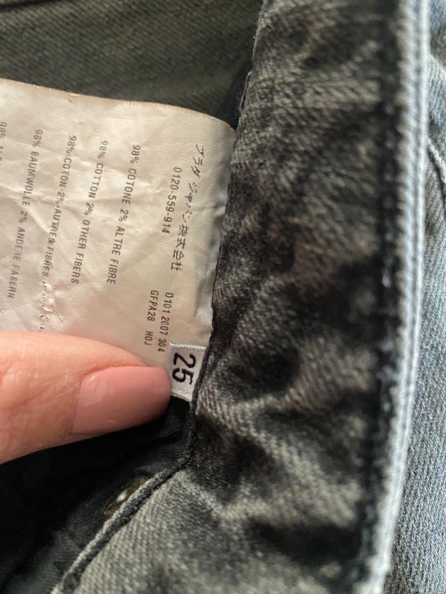 Prada Grey Tapered Leg Jeans