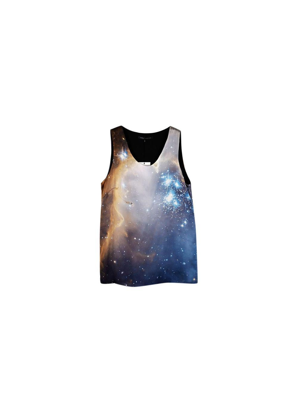 Galaxy Print Vest