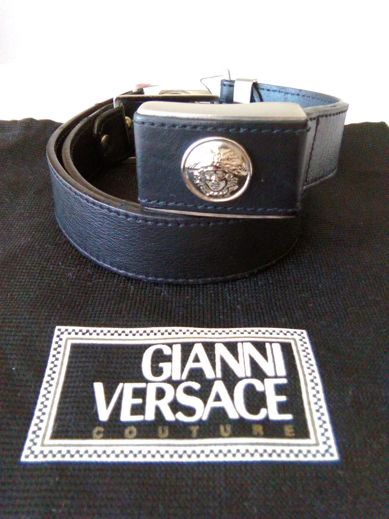 Gianni Versace vintage leather belt