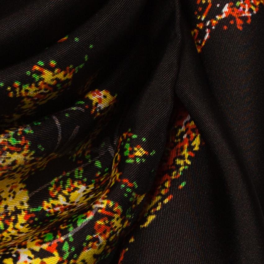 Rosemary Goodenough River Through a Curtain IX Silk Scarf