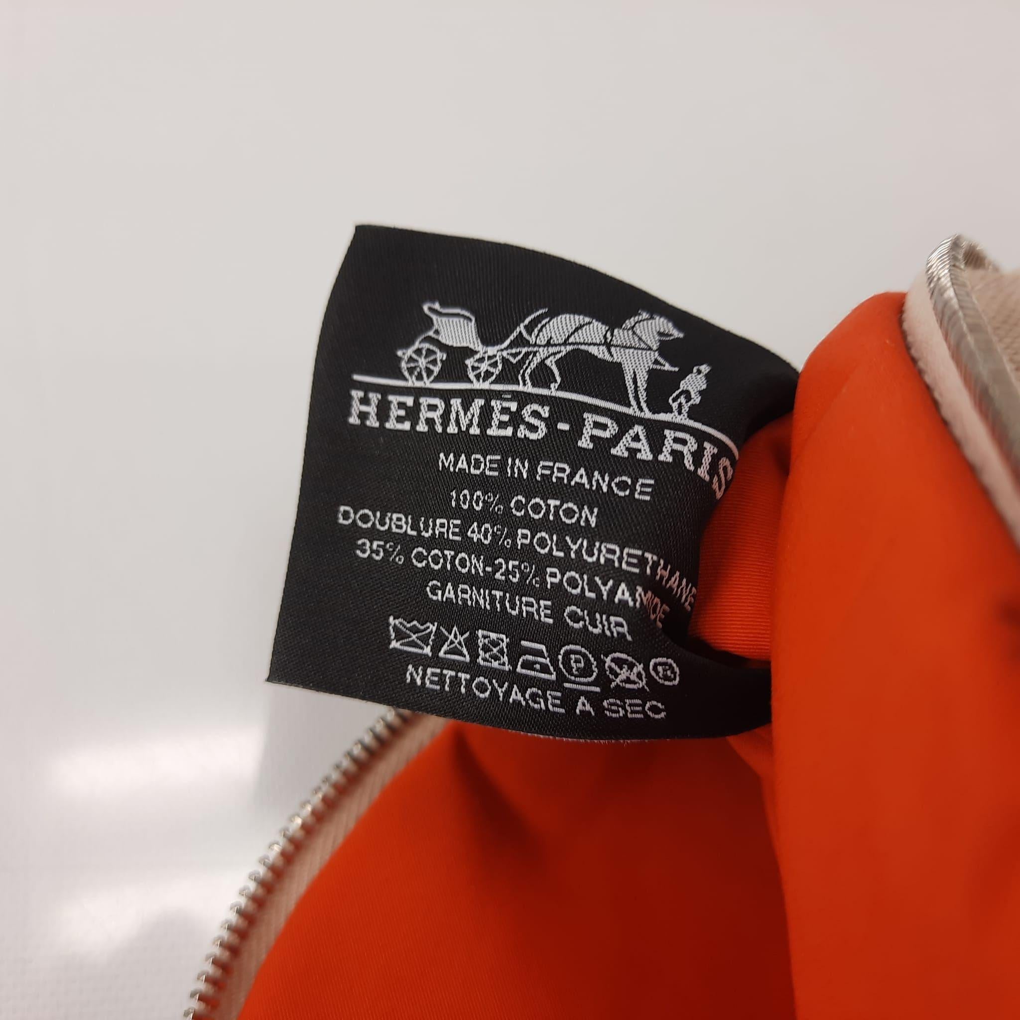 Hermes Beige Bolide 31 Pouch
