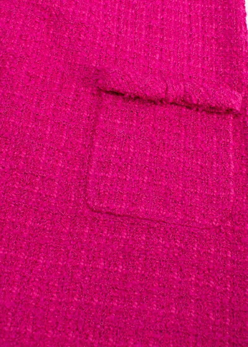 Valentino Pink Tweed Mini Shift Dress