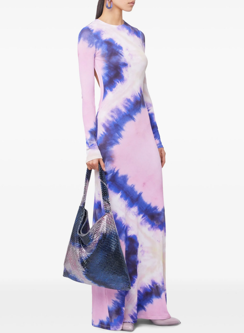 Rabanne Tie-dye Print Dress