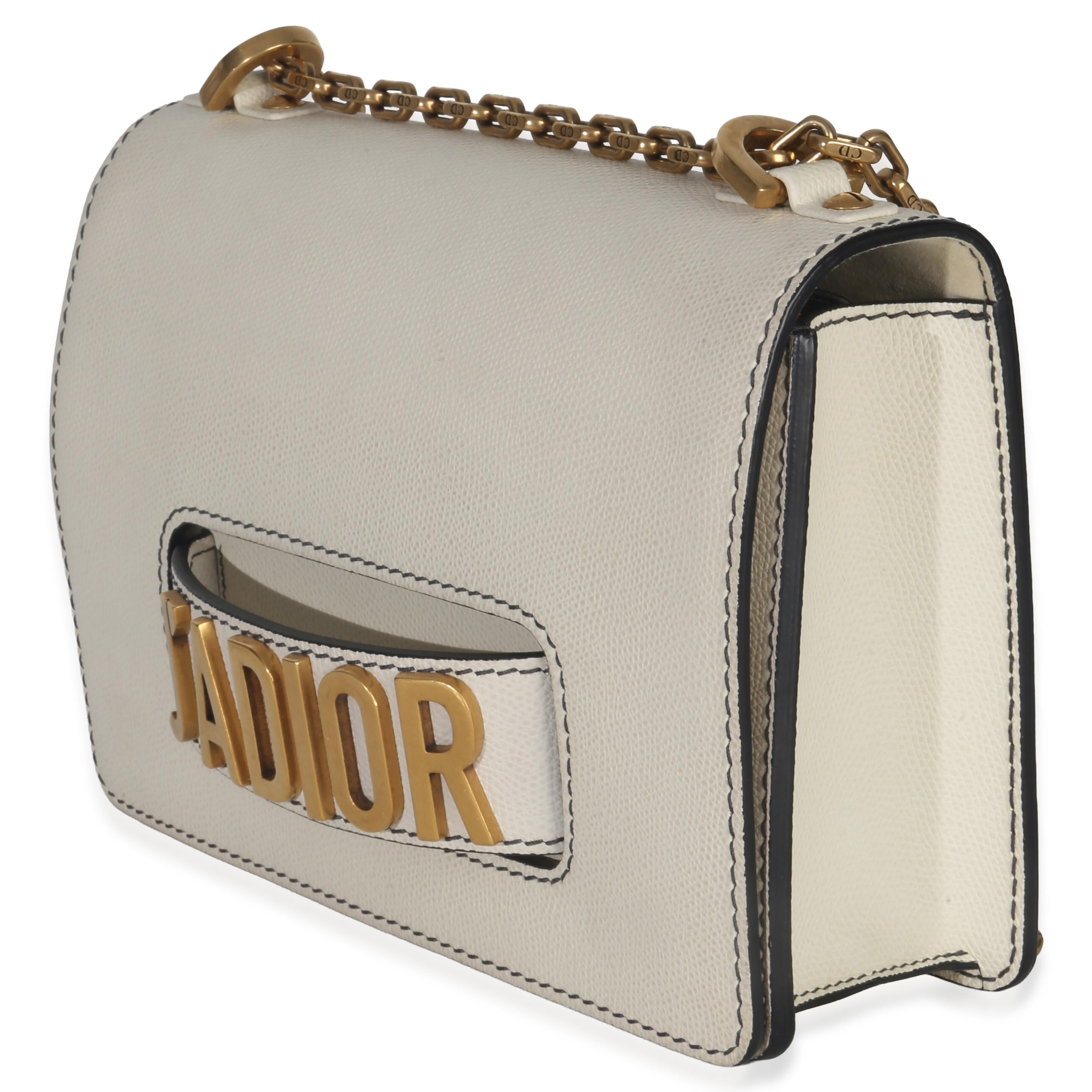 Christian Dior Grained Calfskin J'Adior Chain Flap Bag
