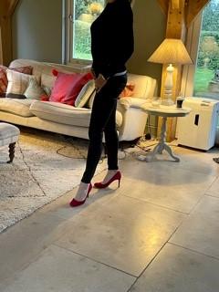J Brand Maria Black Coated Skinny Jeans