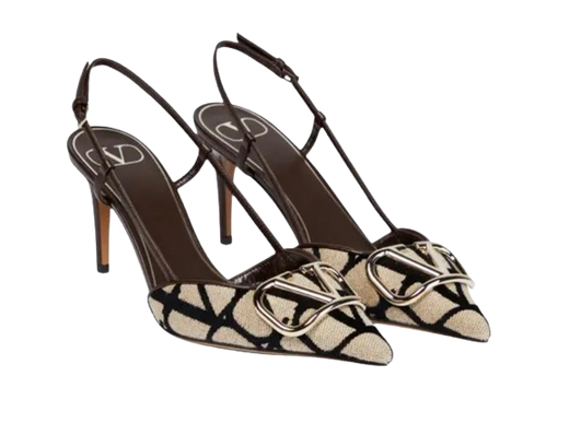 Valentino Iconographe Sling Back Pumps