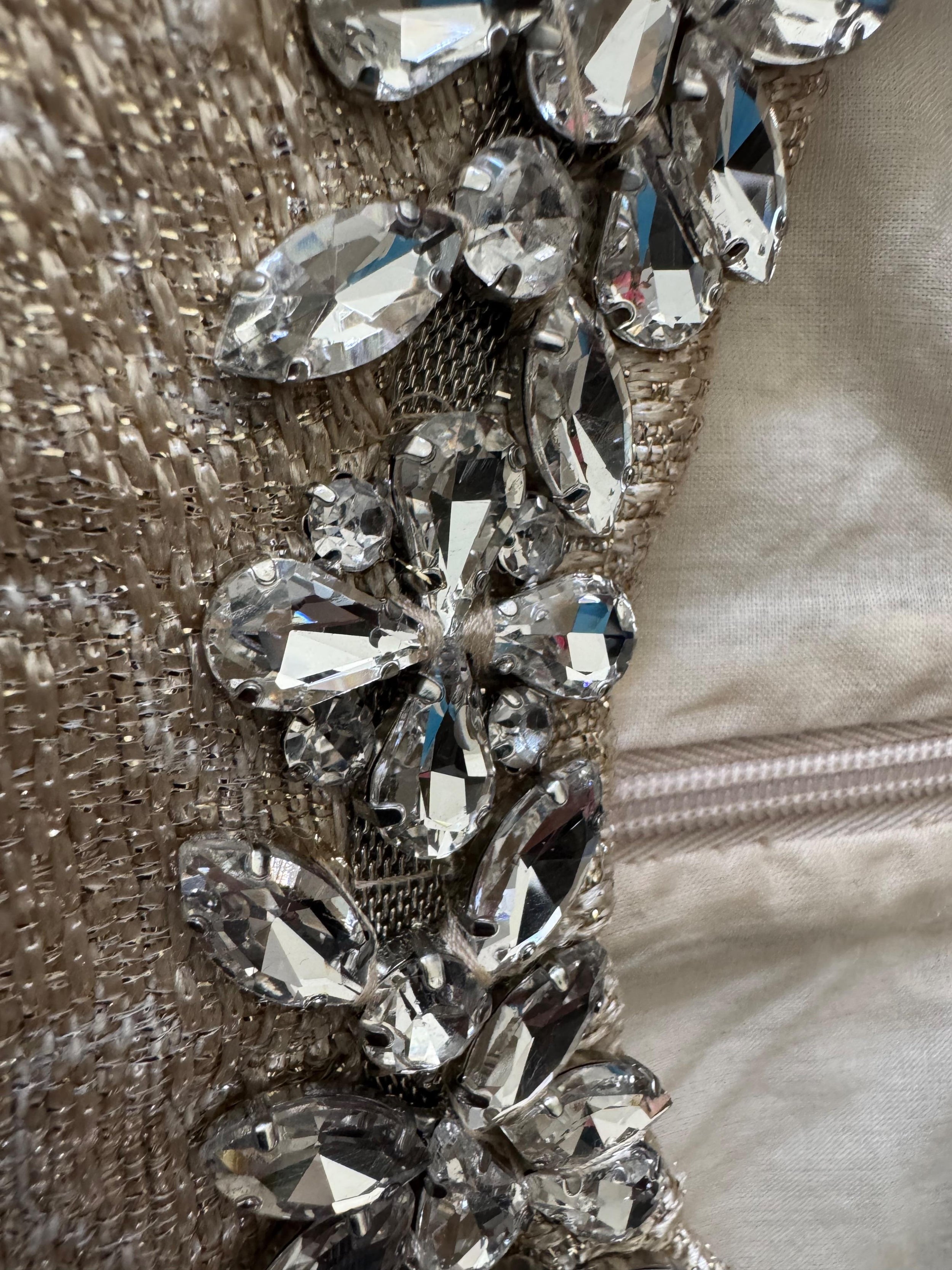 Zimmearmann Gold Crush Shift dress