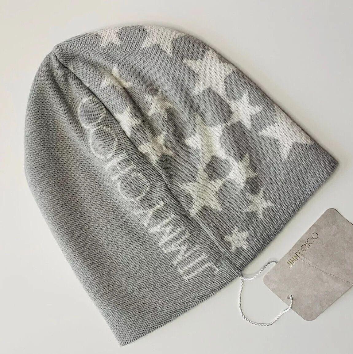 Jimmy Choo Grey Beanie Hat