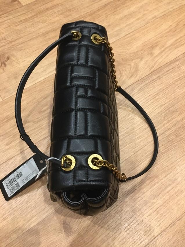 Dolce & Gabbana Black Quilted Leather Shoulder Bag