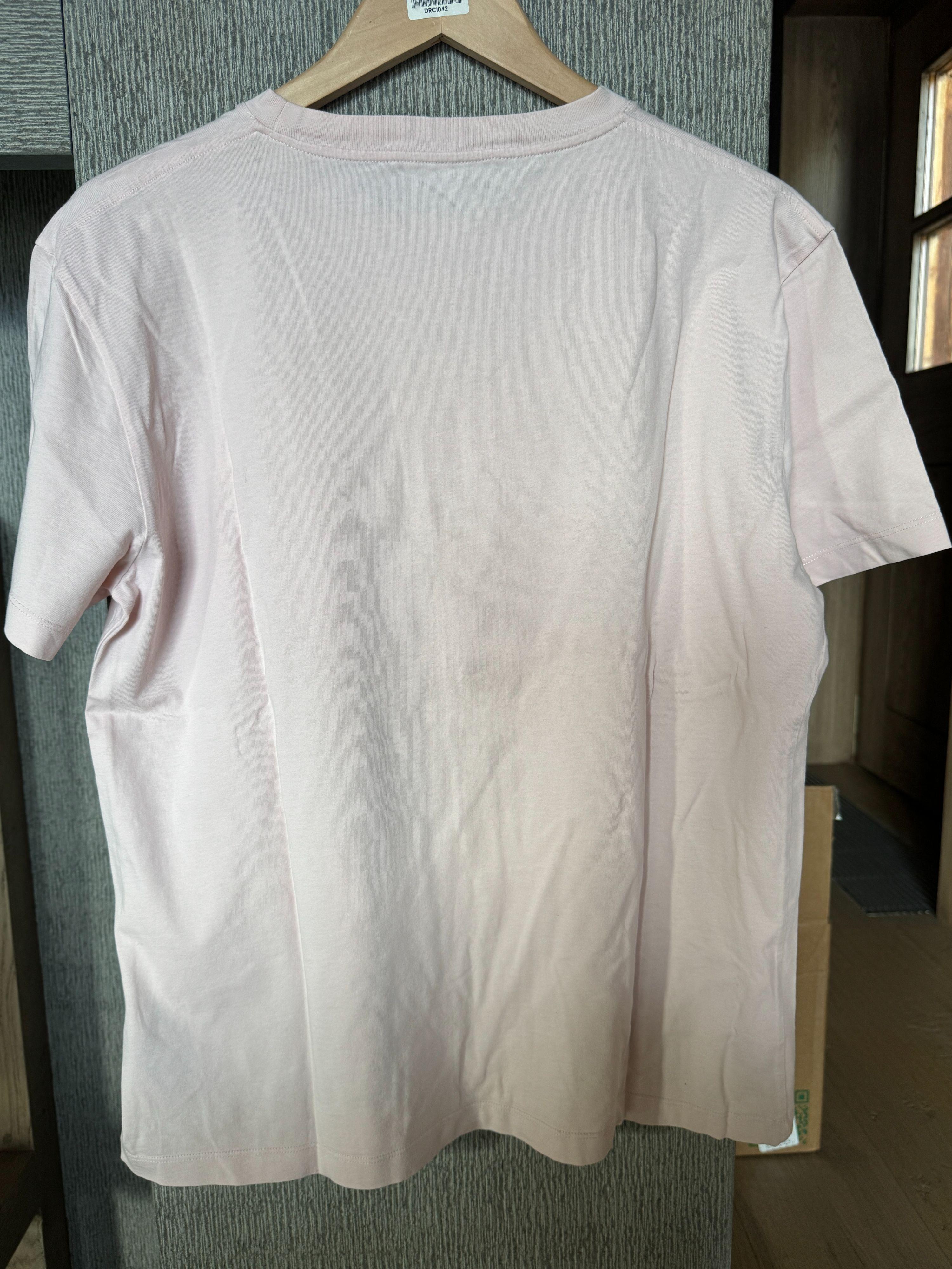 Raf Simons Pink Cotton T-Shirt