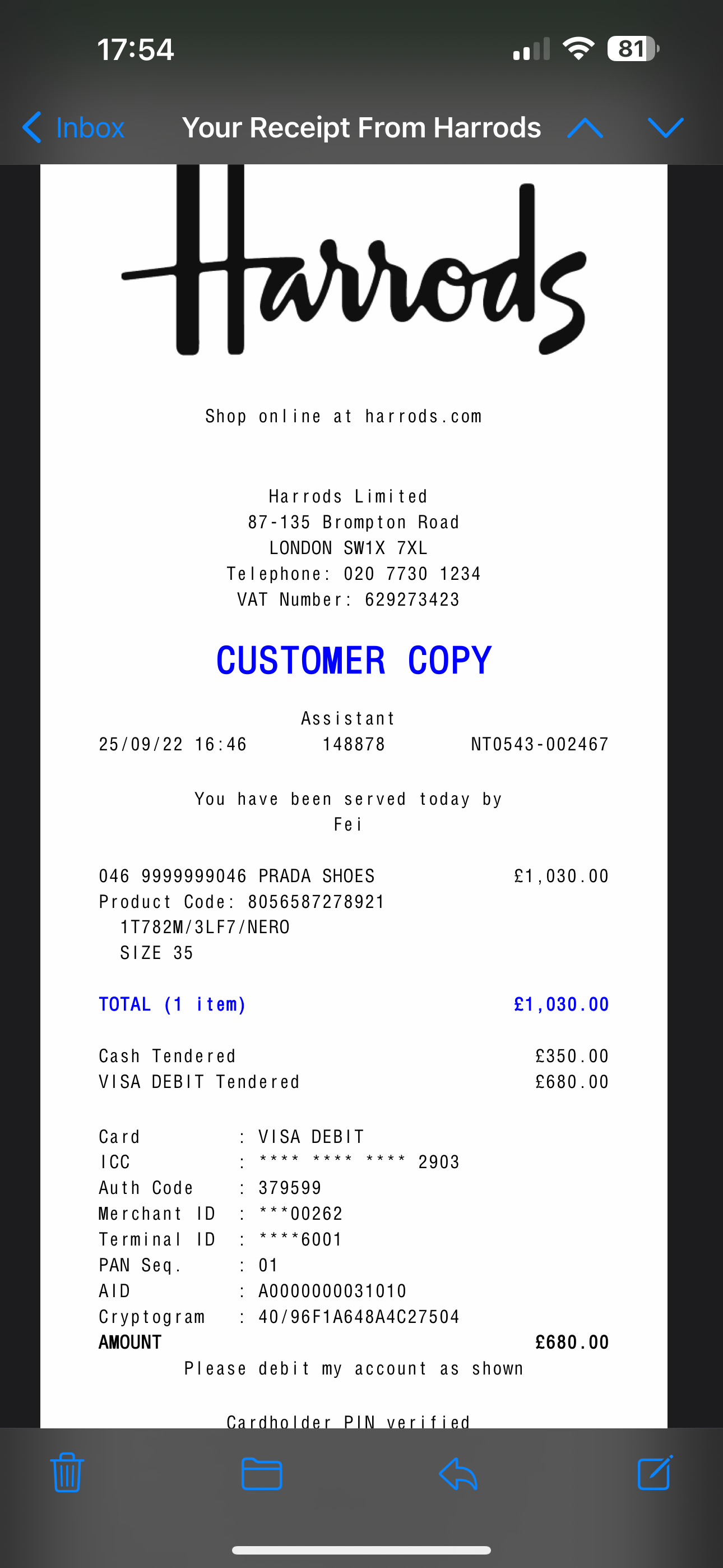 Prada Black Re- Nylon Combat Boots